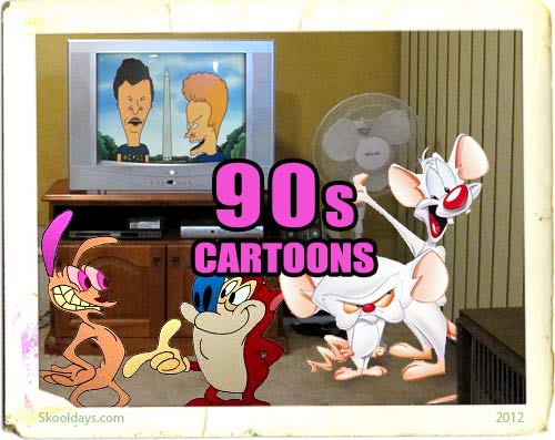 Cartoons in the 90s