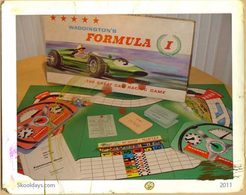 Formula 1 Board Game
