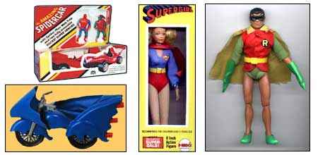 mego superheroes